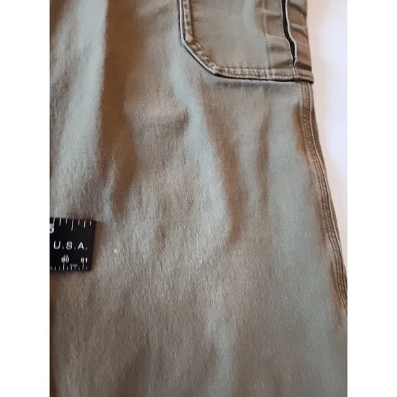 Duluth Trading Cargo‎ Pant Curvesetter Canvas Utility Casual Brown Womens 8x31 - Picture 16 of 16